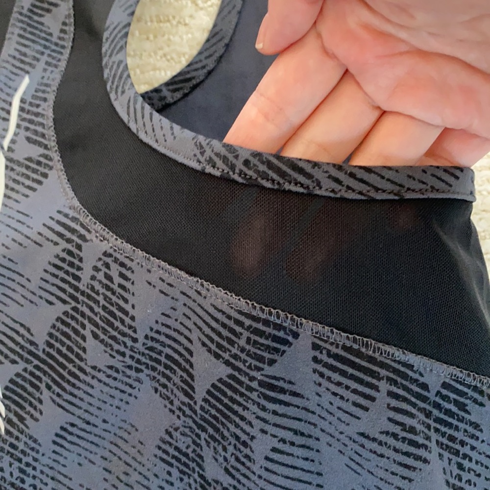 ASICS Printed Racer Back Tank Top Size S - Picture 5 of 6